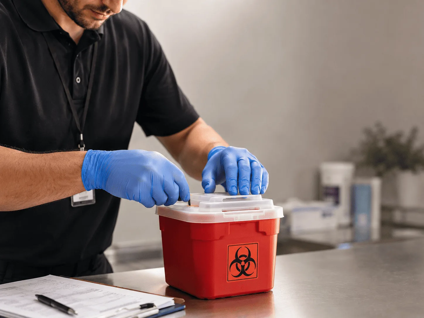 Why choose Sharps Waste Disposal in Weidman, MI